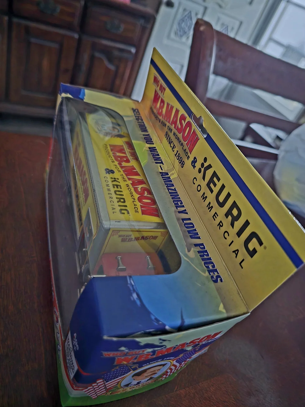 Yellow Delivery Toy Truck - Kids Toy